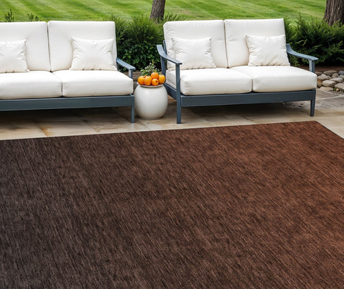10 X 14 Orange And Charcoal Abstract Washable Indoor Outdoor Area Rug