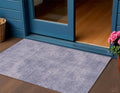 3 X 5 Purple Washable Indoor Outdoor Area Rug