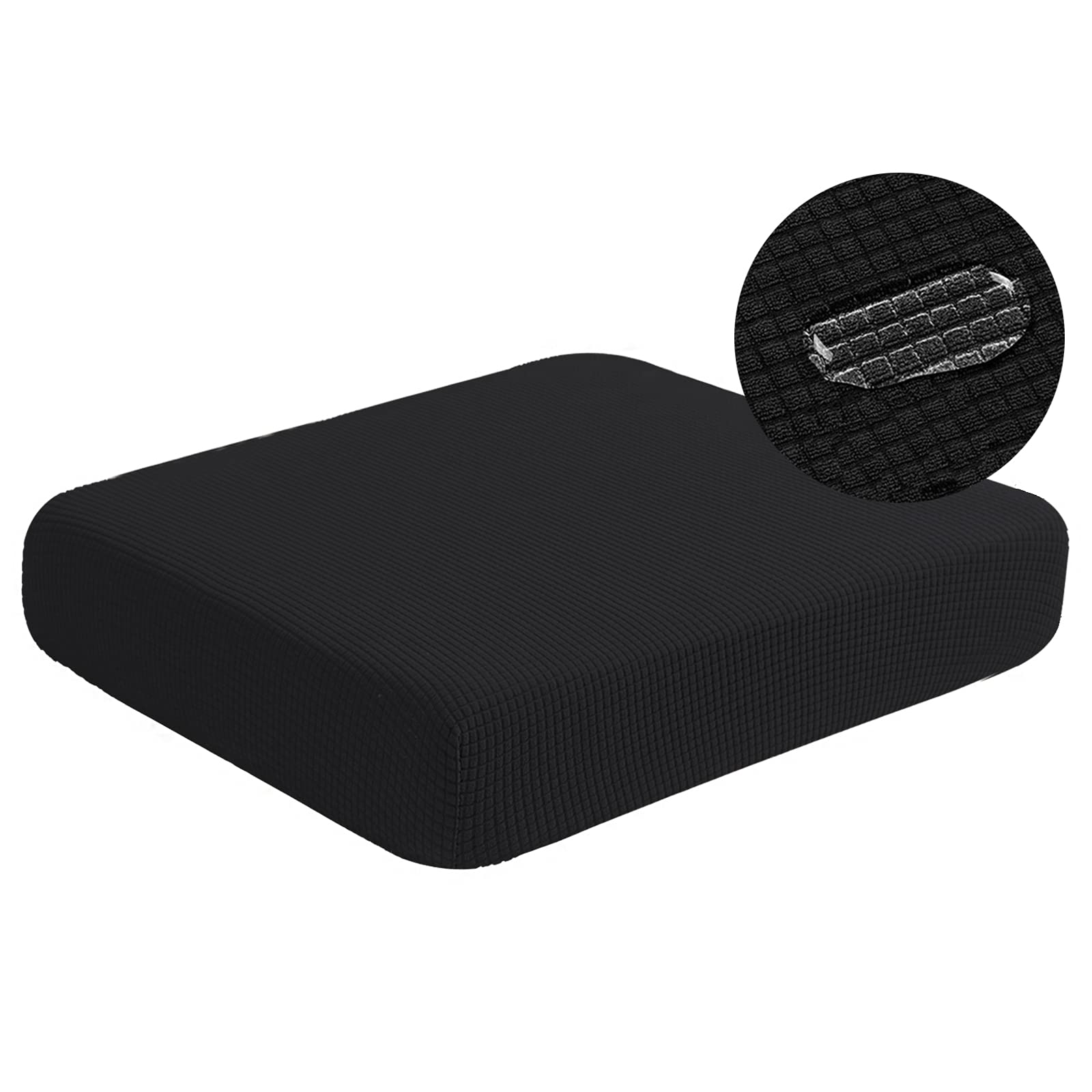 SICHOWEL Water-Repellent Sofa Cushion Covers Jacquard High Stretch Fabric Chair Cushion Furniture Protector for Living Room, Was