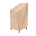 WJ-X3 Stackable Patio Chair Cover, Heavy Duty, Wind Resistant and Waterproof Outdoor Lawn Patio Chair Covers, 28W x 36D x 45H, (