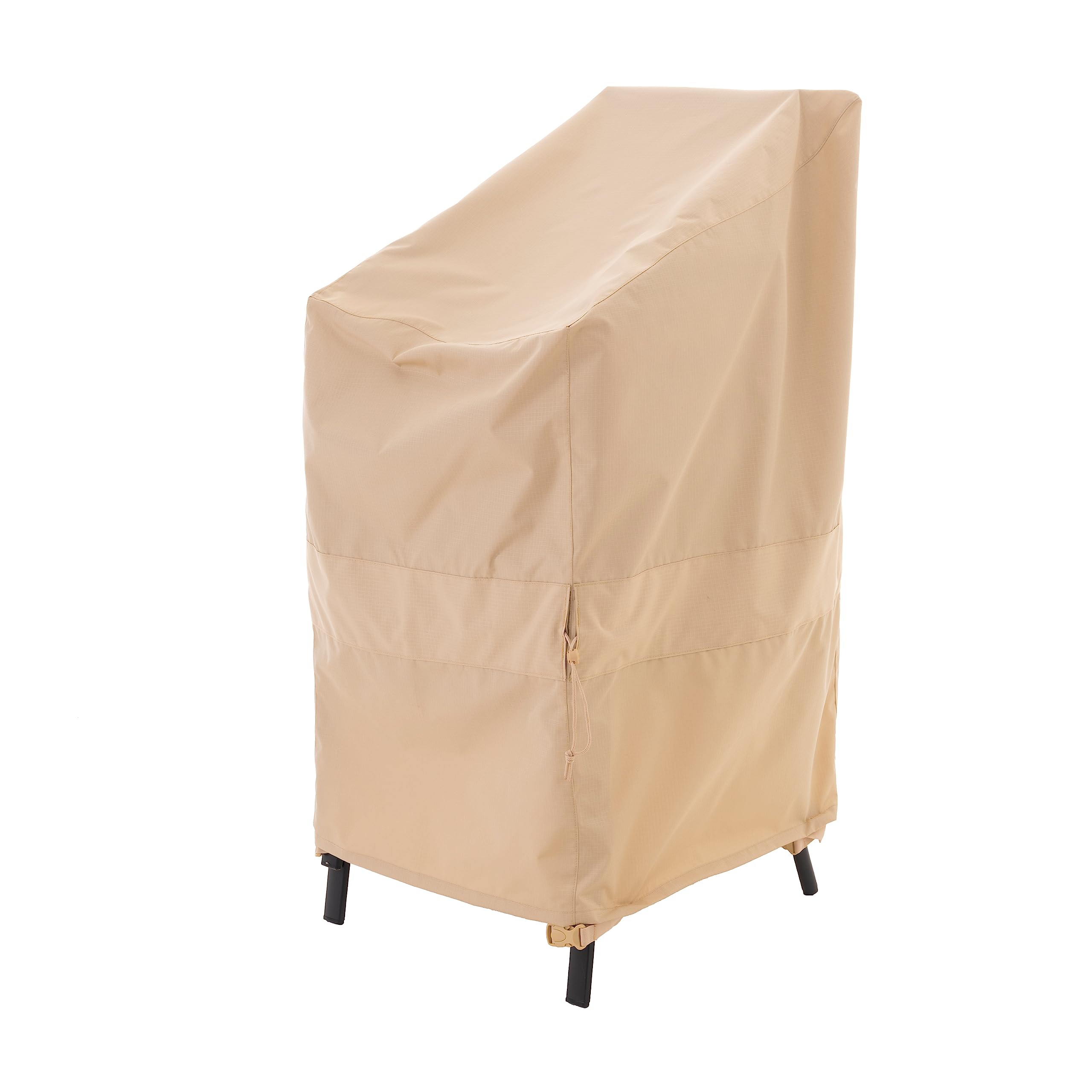 WJ-X3 Stackable Patio Chair Cover, Heavy Duty, Wind Resistant and Waterproof Outdoor Lawn Patio Chair Covers, 28W x 36D x 45H, (