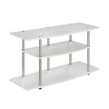 Convenience Concepts Designs2Go 3-Tier Wide TV Stand, 42, White