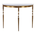 Uttermost Imelda - 40 inch Console Table - Antiqued Gold