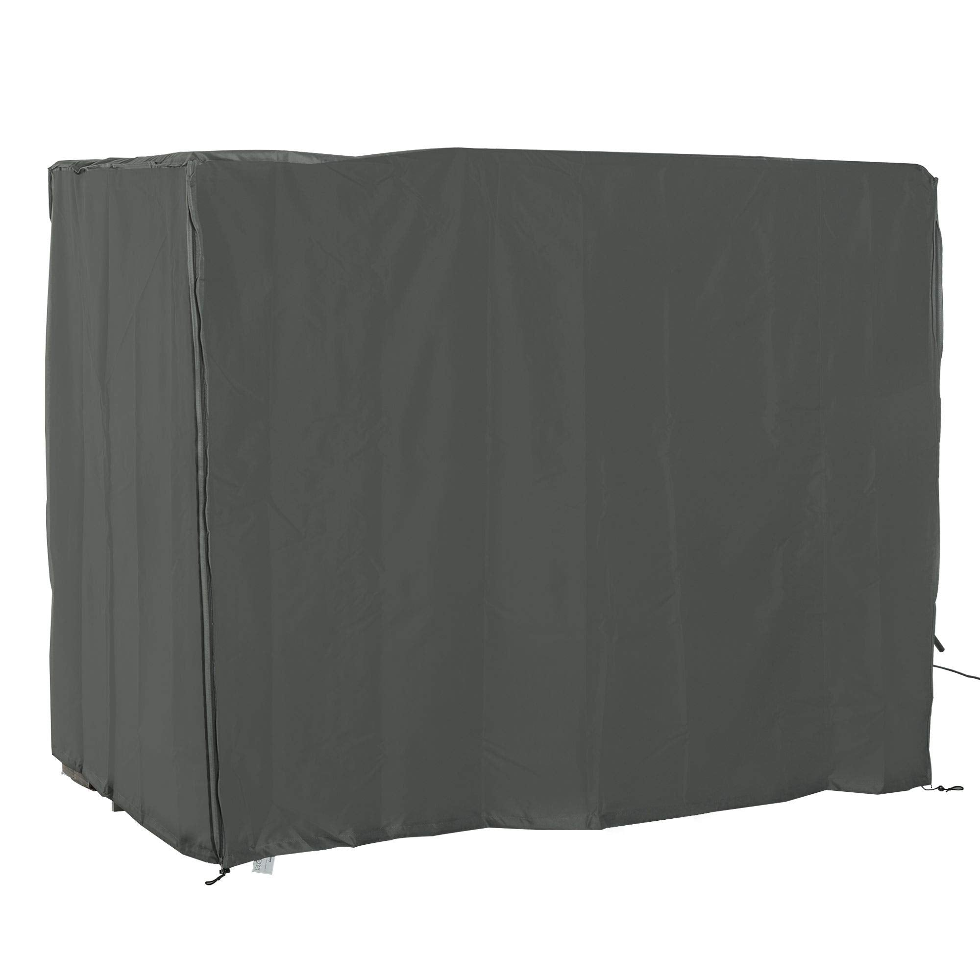 Outsunny Outdoor Patio Hammock Porch Swing Cover with UV, Water, & Dust Fighting Material, 81 x 49 x 65