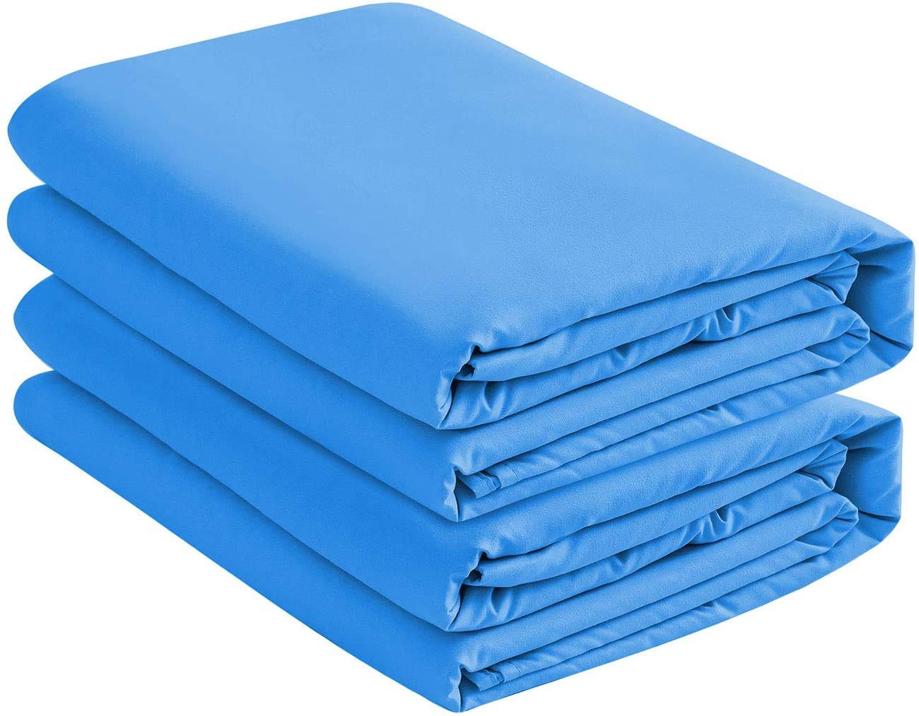 Knit Jersey 100% Cotton 2 Twin XL Fitted Bed Sheets (2-Pk) Breathable and Cooling Sheets - Twin Extra Long, 15 Deep Pocket, 39 x