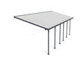 Palram - Canopia Feria 10 x 28 Patio Cover - Gray