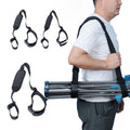 HUDLL 3 Pack Adjustable Carry Strap for Folding and Beach Chairs-Hands-Free Shoulder Sling for Easy Transport and Outdoor Use