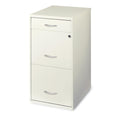 Space Solutions - 3 Drawer Fully Assembled Steel File Cabinet, Home & Small Office Use, Fits Under Most Desks, Letter-Size, Smal