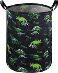 ESSME Kids Hamper,Dinosaur Laundry Hamper Collapsible Canvas Dinosaur Storage Basket for Boys Room Decor, Nursery Hamper,Gift Ba