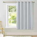 NICETOWN Room Darkening Curtain Panel - Window Treatment Thermal Insulated Grommet Room Darkening Curtain/Panel/Drape for Bedroo
