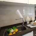 Clear Wall Protector Self Adhesive Kitchen Backsplash Protector Clear Protective Film for Furniture Surface Cabinets Coutertops 