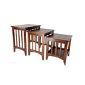 Benjara Nesting Table, Brown