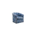 Powell Bonnie Swivel Club Chair, Coastal