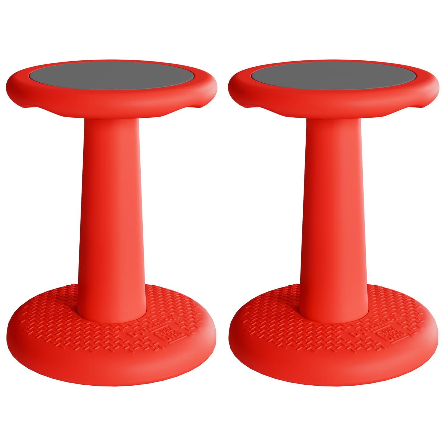 Gpack-pro Kids Wobble Stool 2-Pack - Improves Focus Attention - Non-Slip Base - Wiggle Chair Active Flexible Seating for Prescho