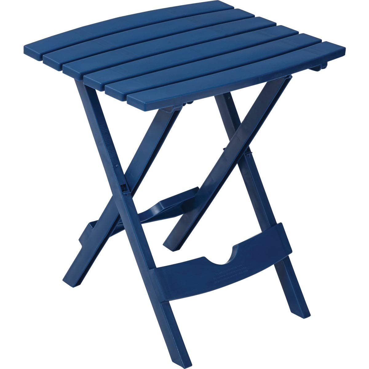 Adams Manufacturing 8510-36-3700 Quick-Fold Side Table, Patriotic Blue