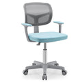 Giantex Kids Desk Chair, Height Adjustable Children Swivel Computer Chair with Y-Shaped Lumbar Support & Universal Casters, Mesh