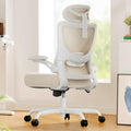 Marsail Ergonomic Office Chair: Office Computer Desk Chair with High Back Mesh and Adjustable Lumbar Support Rolling Work Swivel