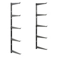 Heavy Duty Lumber Storage Rack by Delta Cycle, Holds Up to 800 lbs - Easy to Install Wood Storage Rack with Fully Adjustable Arm