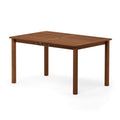 Furinno Tioman Outdoor Dining Table, Natural 35.5D x 59.0W x 29.0H
