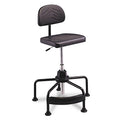 Safco 5117 TaskMaster Series EconoMahogany Industrial Chair Black (SAF5117)