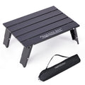 Old Bahama Bay Ultralight Aluminum Mini Table, 66lbs/30kg Weight Capacity, Foldable Small Beach Table with Retractable Legs,Suit