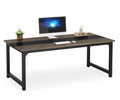 Tribesigns Modern Computer Desk, 70.8 x 31.5 inch Large Office Desk Computer Table Study Writing Desk Workstation for Home Offic