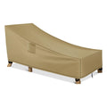 WLEAFJ Patio Chaise Lounge Cover Waterproof, Heavy Duty Outdoor Lounge Chair Covers, Durable Patio Furniture Covers, 78L x 34W x