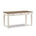 Signature Design by Ashley Realyn French Country 60 Home Office Lift Top Desk with USB Charging, Chipped White