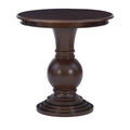 Powell 809-350 Espresso Round Accent Table 26L x 26W x 26H