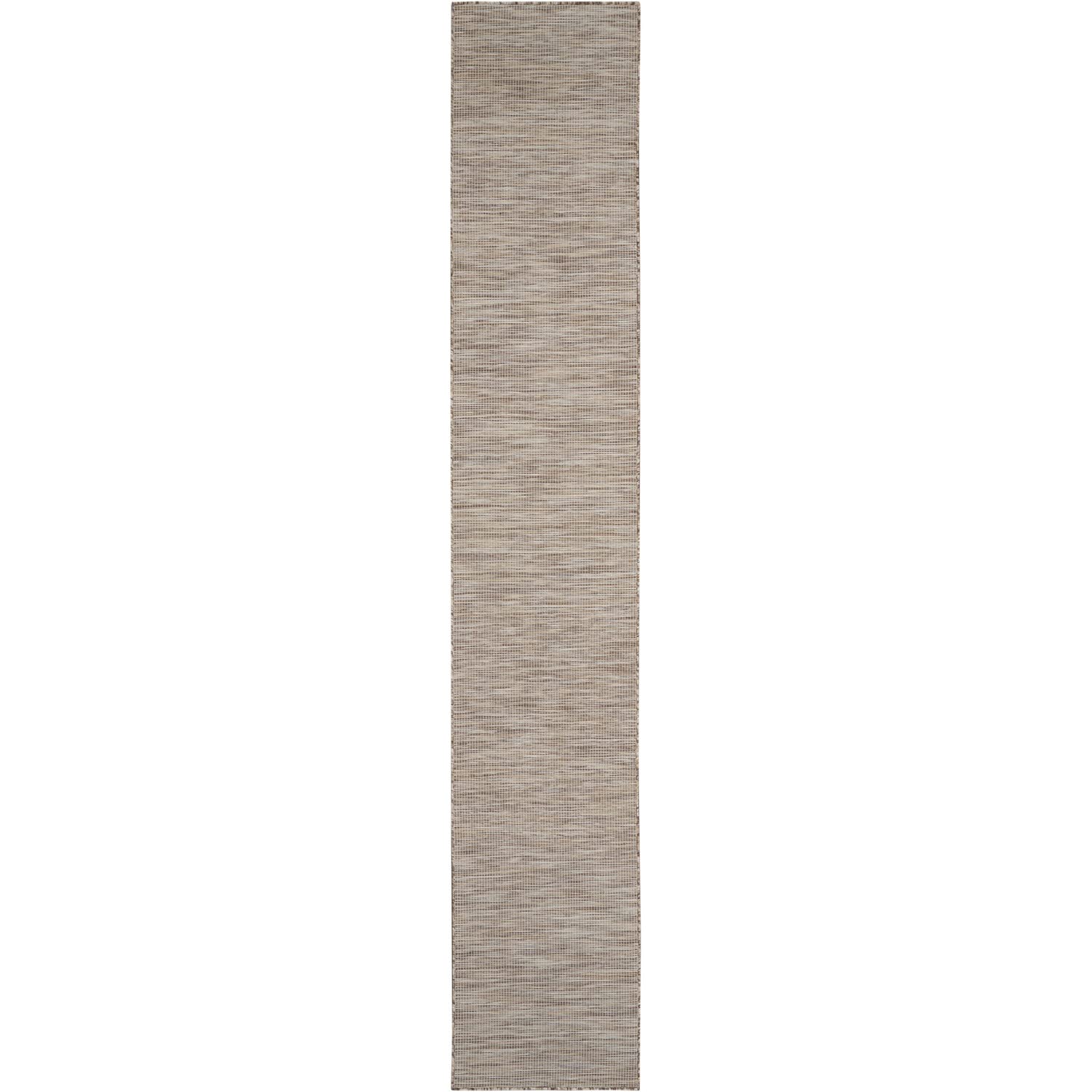 Nourison Positano Indoor/Outdoor Beige 22 x 10 Area Rug, Easy Cleaning, Non Shedding, Bed Room, Living Room, Dining Room, Back