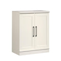 HomePlus Small Kitchen Pantry Storage Cabinet with Adjustable Shelves, Laundry Bathroom Storage Cabinet, Soft White Finish