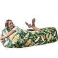 WEKAPO Inflatable Couch Air Lounger Chair - Camping & Beach Accessories, Portable Blow up Sofa for Hiking, Lawn, Indoor/Outdoor 