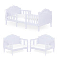 SweetPea Baby Rose 3-in-1 Convertible Toddler Bed in Lavender, Greenguard Gold Certified, JPMA Certified, Safety Rails, Made of 