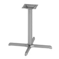 Flash Furniture Beverly 30 x 30 Restaurant Table X-Base with 3 Diameter Table Height Column, Commercial X-Base Cast Iron Restaur
