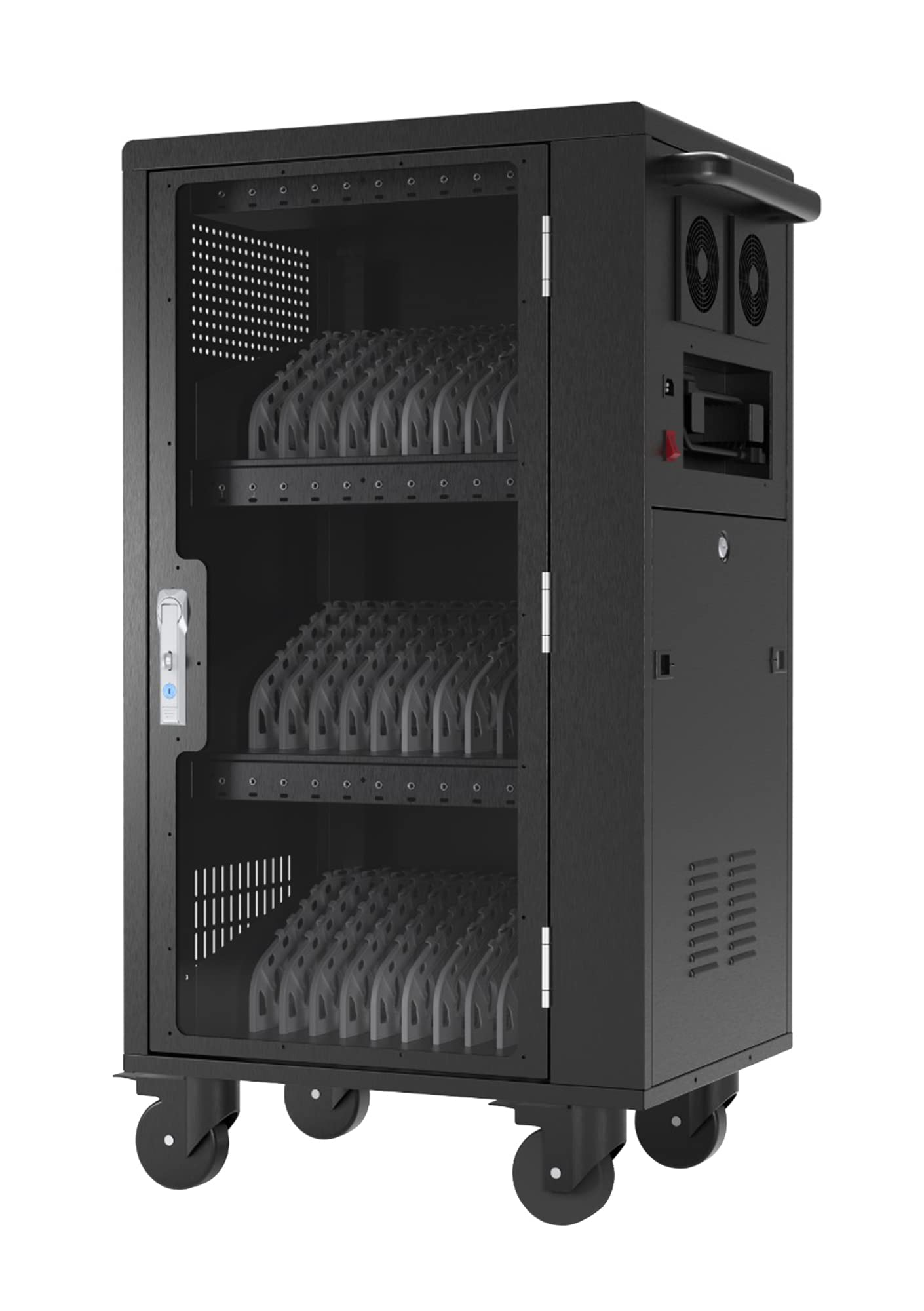 Luxor LLTP30USBC 30-Laptop/Tablet USB-C Charging Cart