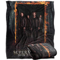 Supernatural Fire Frame Officially Licensed Silky Touch Super Soft Throw Blanket 50 x 60