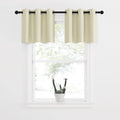 NICETOWN Mini Curtain - Farmhouse Style Kithcne Curtains Small Window Room Darkening Curtain Tiers Thermal Insulated Window Trea