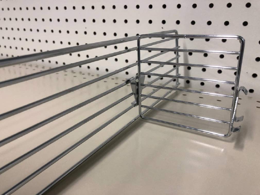 Trion 3 in. H x 1/2 in. W x 19 in. L Powder Coated White Shelving Unit