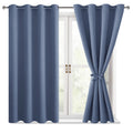 Hiasan Blackout Curtains for Bedroom - Thermal Insulated & Energy Saving Window Curtains for Living Room/Kids Room, 2 Drape Pane