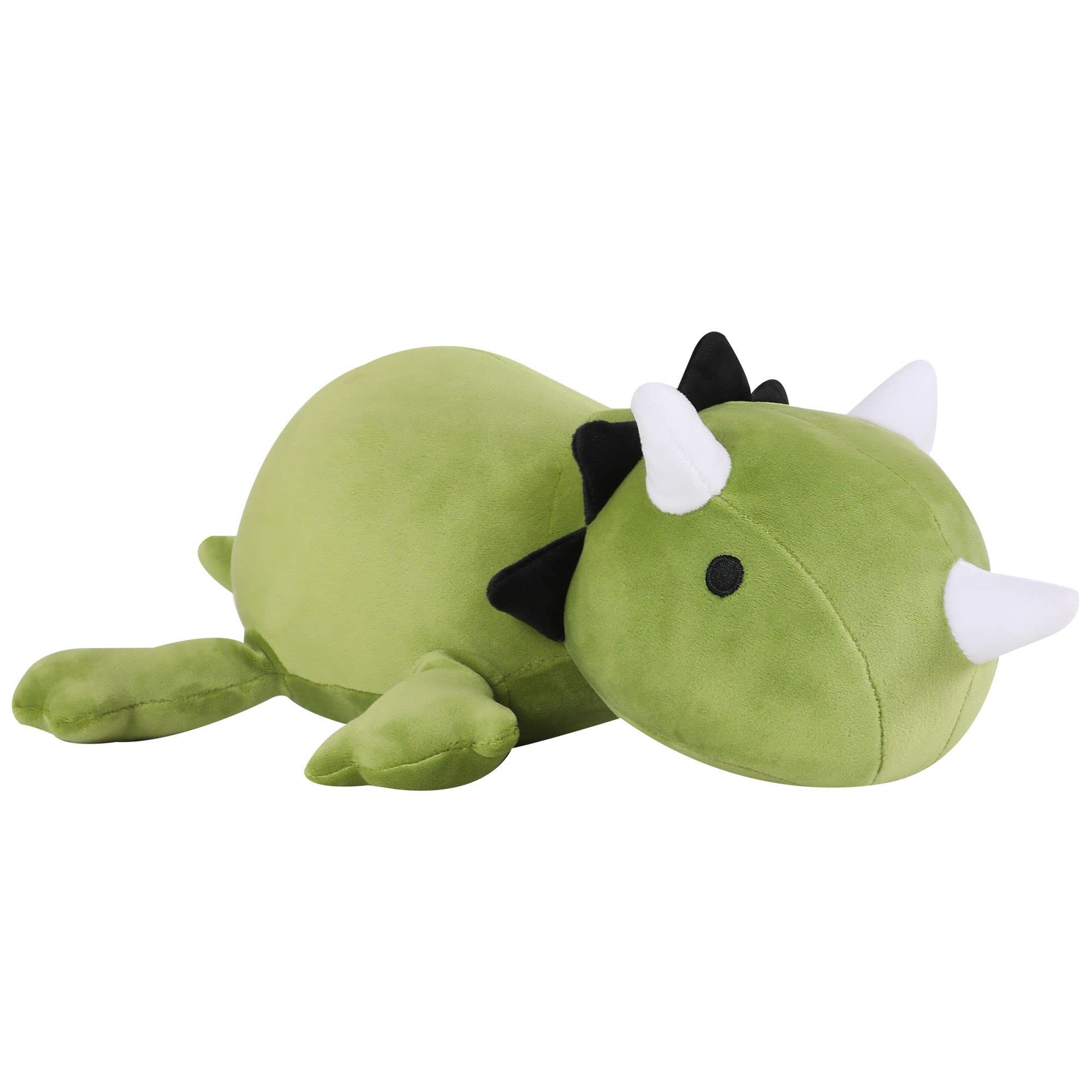 SQEQE Weighted Dinosaur Plush, Anxiety Weighted Stuffed Animals, Weighted Dinosaur Plushie Weighted Dino Throw Pillows for Kids 