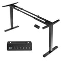 VIVO Electric Stand Up Desk Frame, DIY Workstation, Frame Only, Dual Motor Ergonomic Standing Height Adjustable Base with Memory