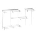 ClosetMaid ShelfTrack Wire Closet Organizer System, Adjustable from 5 to 8 Ft., With Shelves, Clothes Rods, Hardware, Durable St