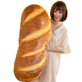 elfishgo 3D Simulation Bread Shape Pillow,Soft Butter Bread Food Plush Cushion Stuffed Toy for Home Decor 31.5