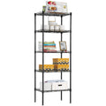 Adjustable NSF-Certified Metal Shelf Wire Shelving Unit Storage for Small Places Restaurant Garage Pantry Kitchen Garage Rack (B