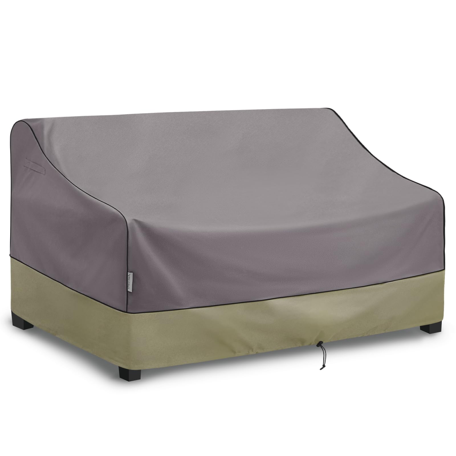 KylinLucky Patio Furniture Sofa Covers 104 x 40 x 35 inches, Large Outdoor Waterproof Couch Loveseat Bench Cover Grey