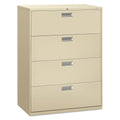 HON 600 Series 4-Drawer File Finish: Putty