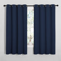 NICETOWN Blackout Draperies Curtains, All Season Thermal Insulated Solid Grommet Top Blackout Curtains/Drapes for Kids Room (Na