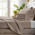 Bamboo Bay 6 Piece Full Size Bed Sheets Set - 100% Viscose Made from Bamboo Sheets Full Size Set - Ultra Soft Cooling Sheets for