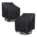 LSongSKY Outdoor Swivel Lounge Chair Cover 2 Pack,100% Waterproof Heavy Duty Outdoor Chair Covers,(33 W x 35 D x 38.5 H inches) 
