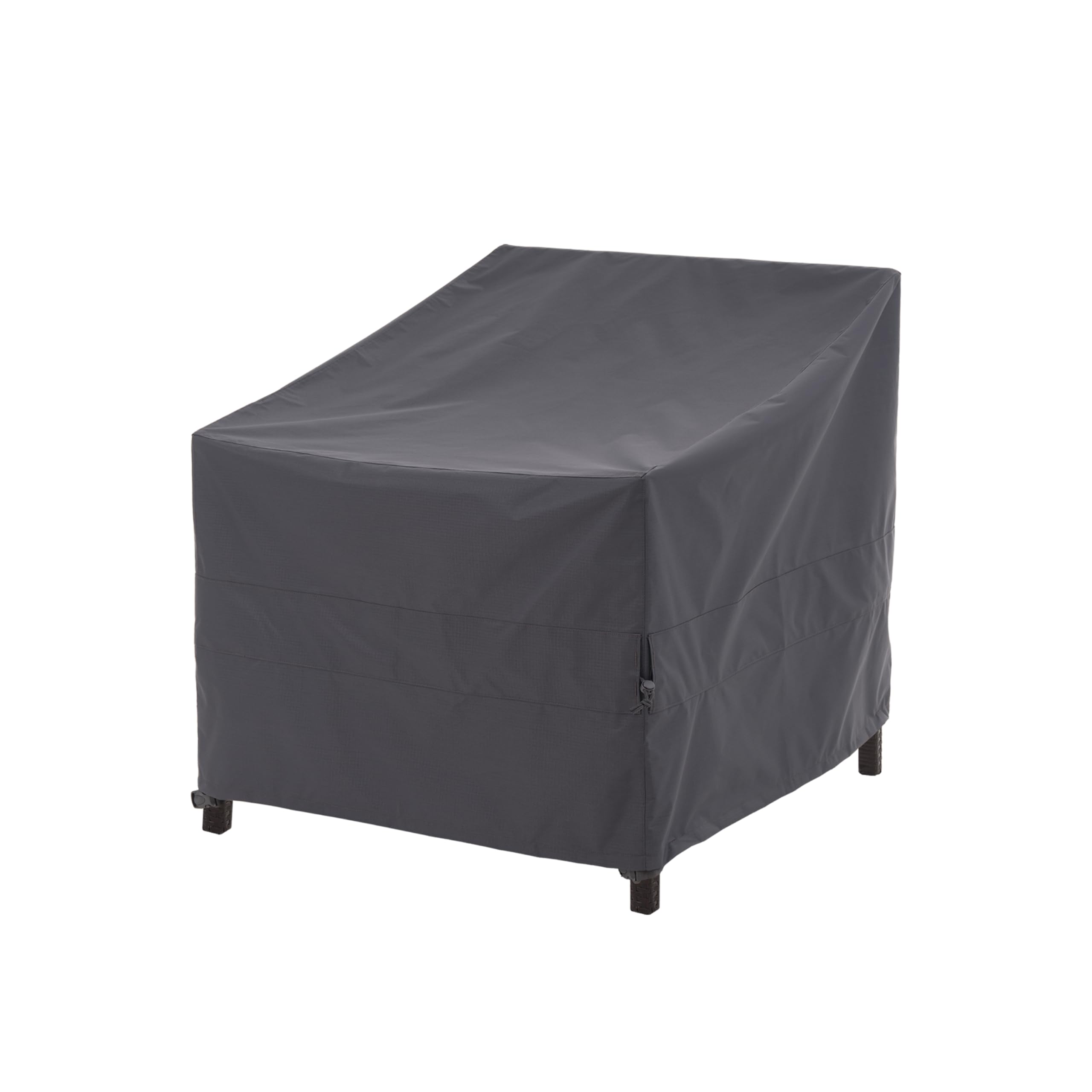 WJ-X3 Patio Chair Covers, Outdoor furniture Cover, Heavy Duty, Waterproof Patio Chair Covers, 43W x 42D x 42H, Gray, 1-Pack
